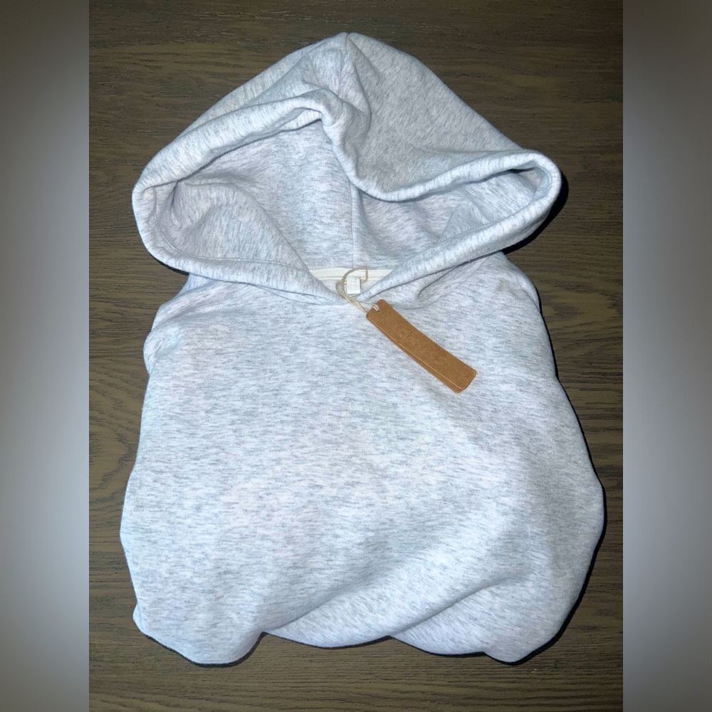 🤍🤍 SKIMS, NWT oversized hoodie in cotton fleece 🤍🤍